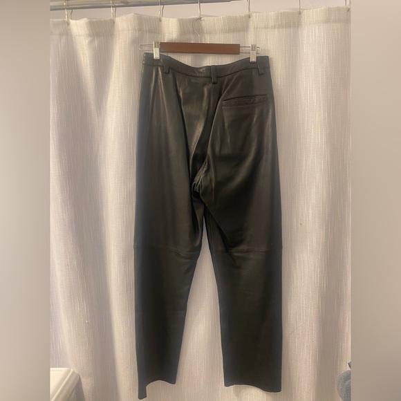 Reformation Veda Vegan Leather Pants Size 6p - Picture 3 of 3